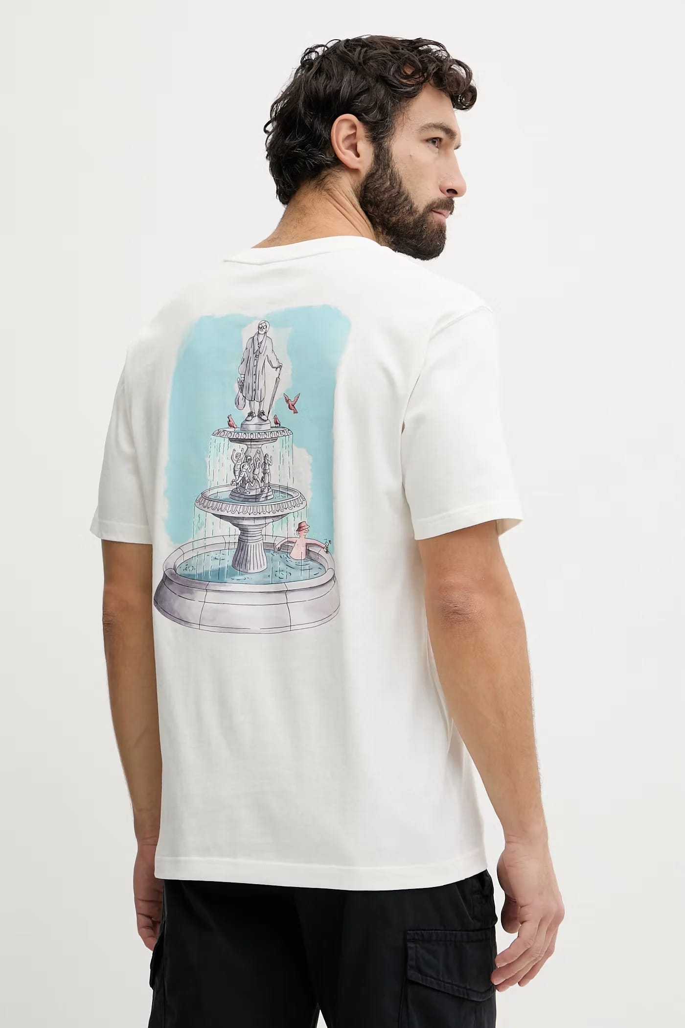 Мужская футболка Fountain из хлопка