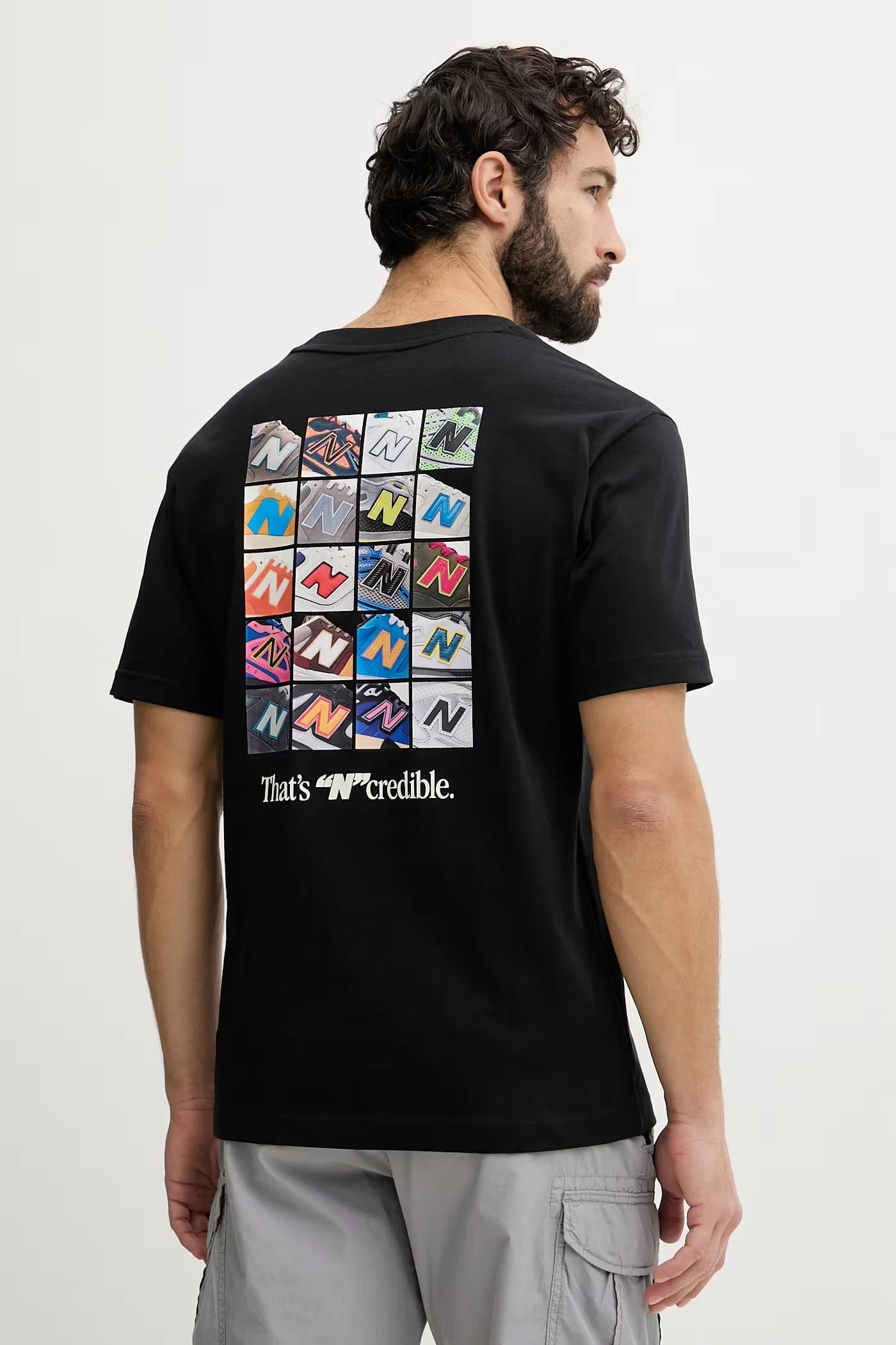Мужская футболка N Collage из хлопка