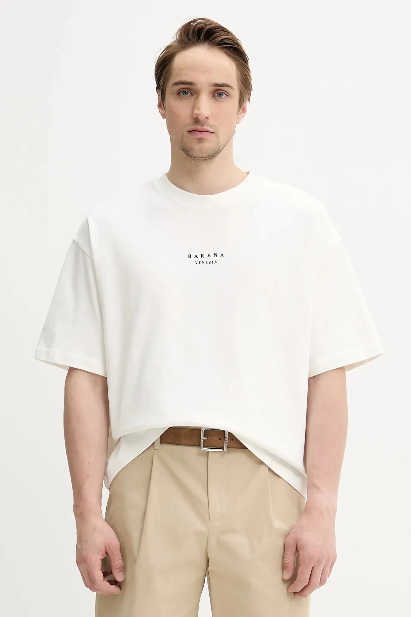 Хлопковая футболка Camicia Mola