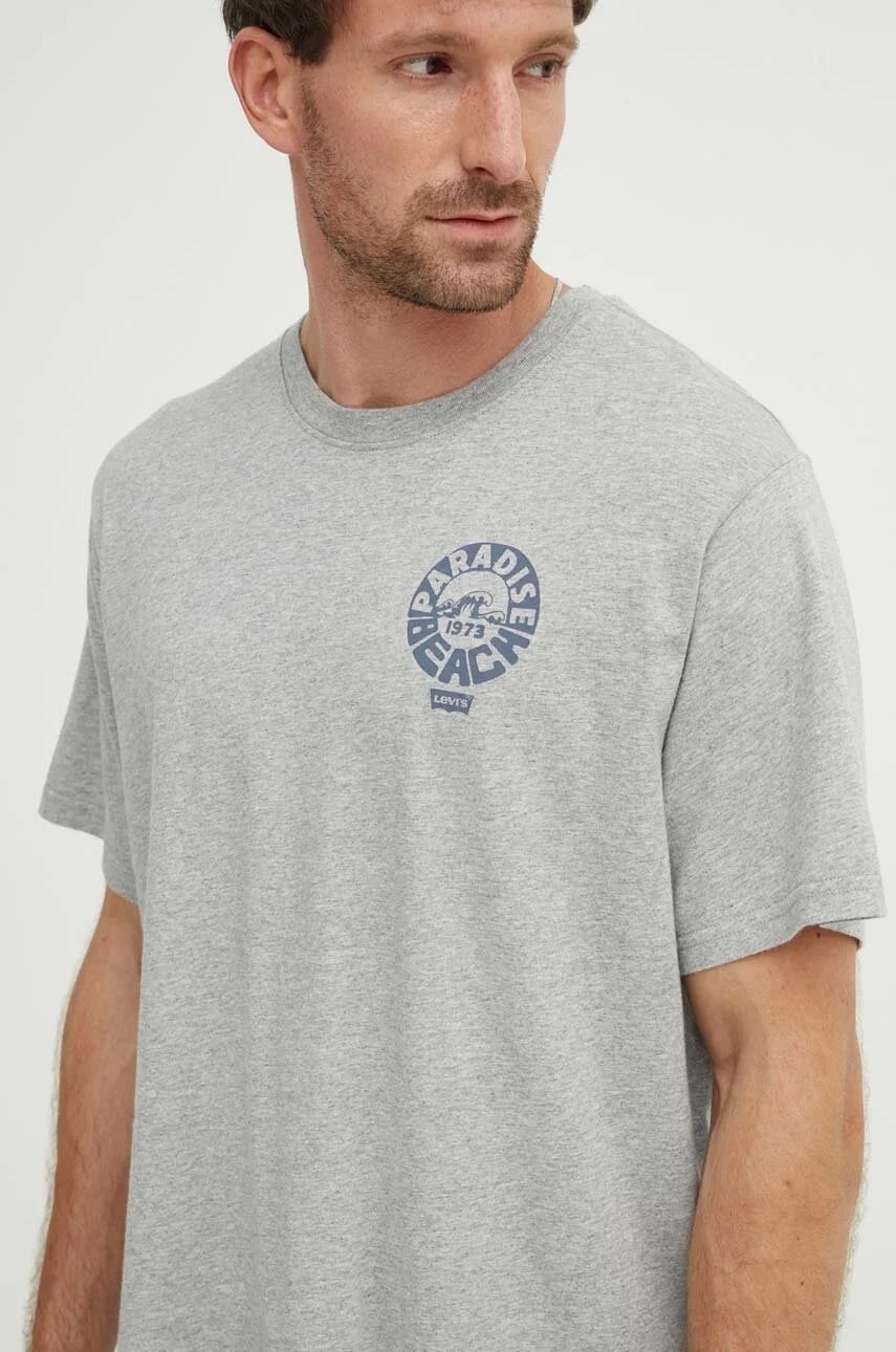 Мужская базовая футболка из хлопка RELAXED FIT TEE