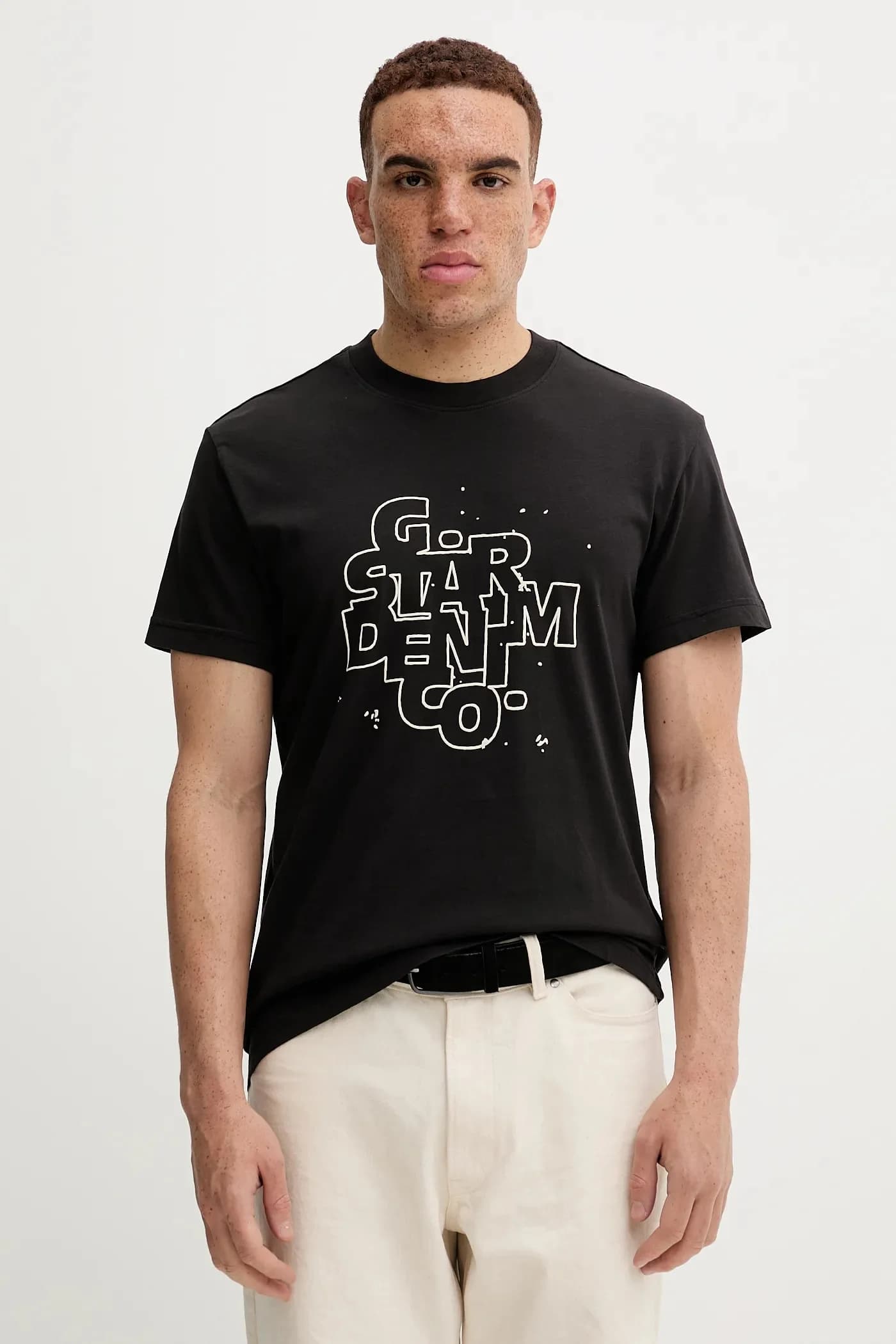 Хлопковая футболка с HD-принтом