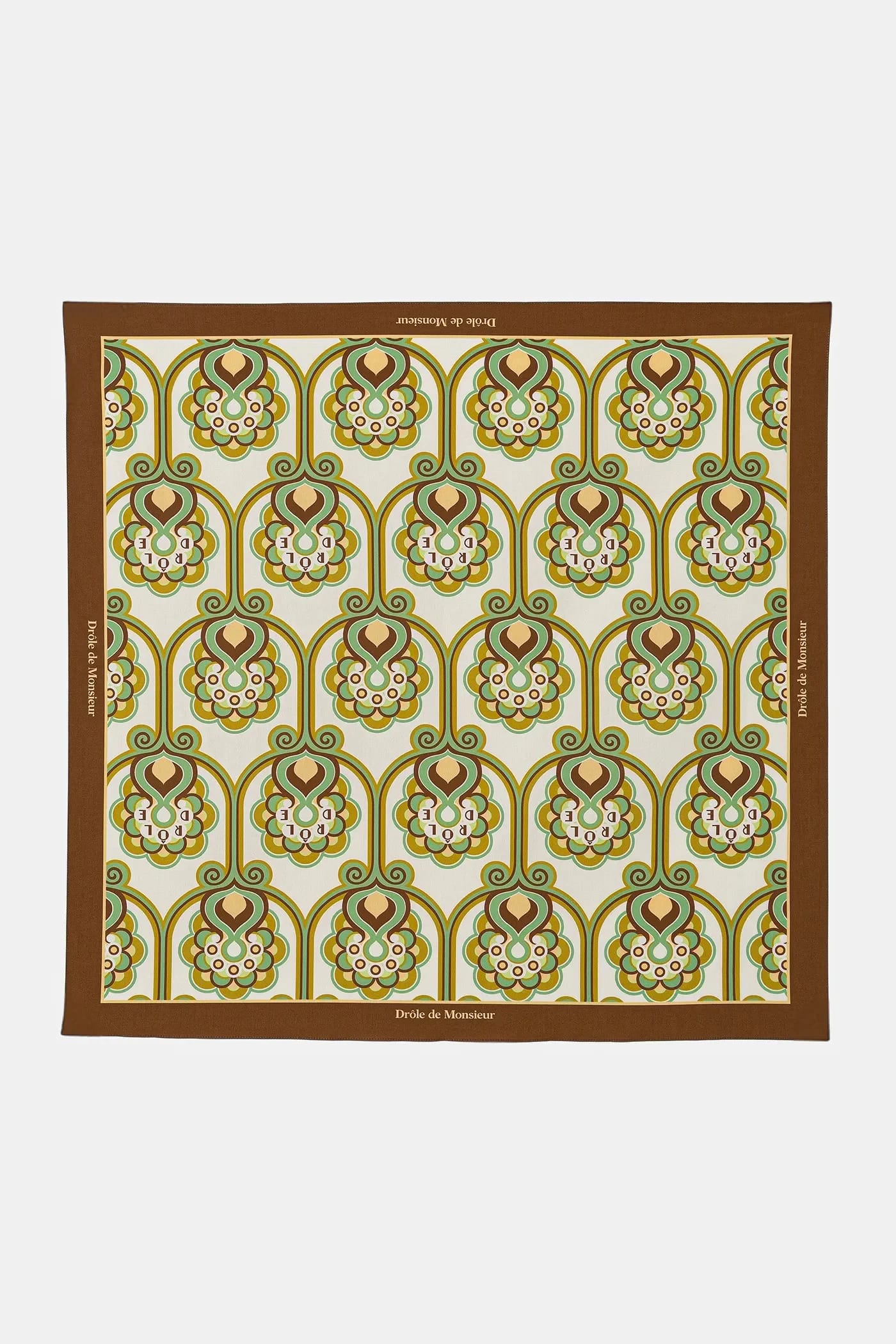 Хлопковый шарф Фулар Tapisserie Florale