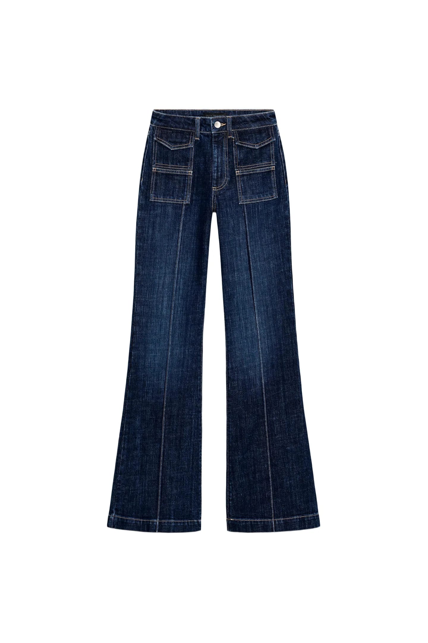 ДЖИНСЫ BOOTCUT Z1975 С ВЫСОКОЙ ПОСАДКОЙ И ОТСТРОЧКОЙ