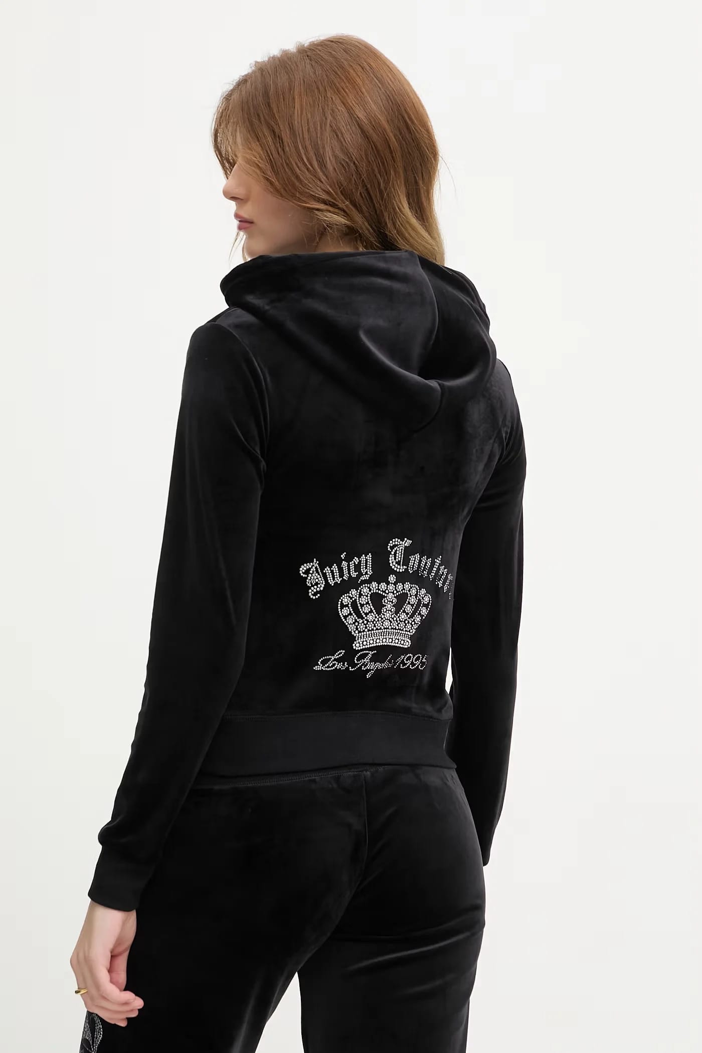 Толстовка женская велюровая GOTHIC CROWN