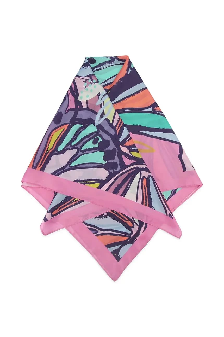 Женский шелковый шарф