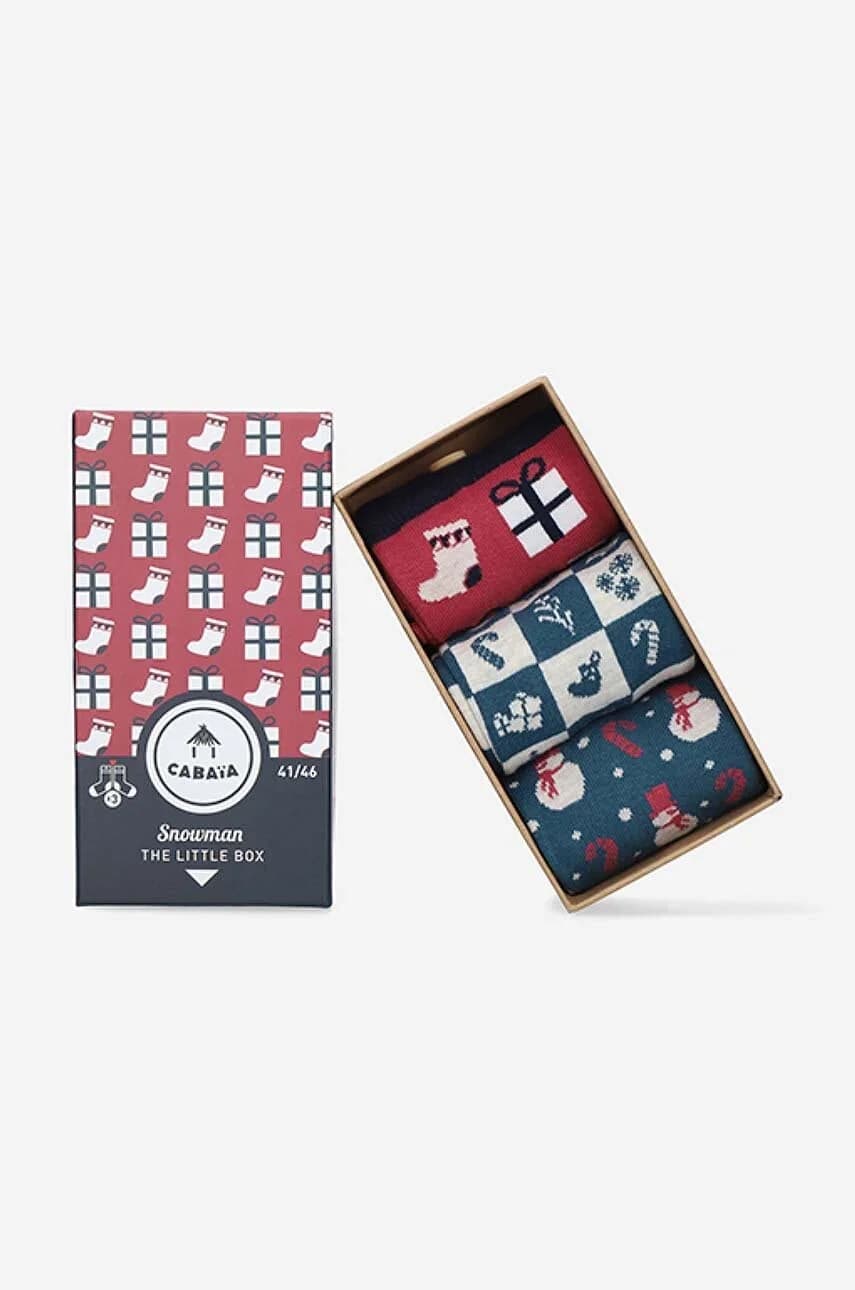 3 пары носков «Снеговик»