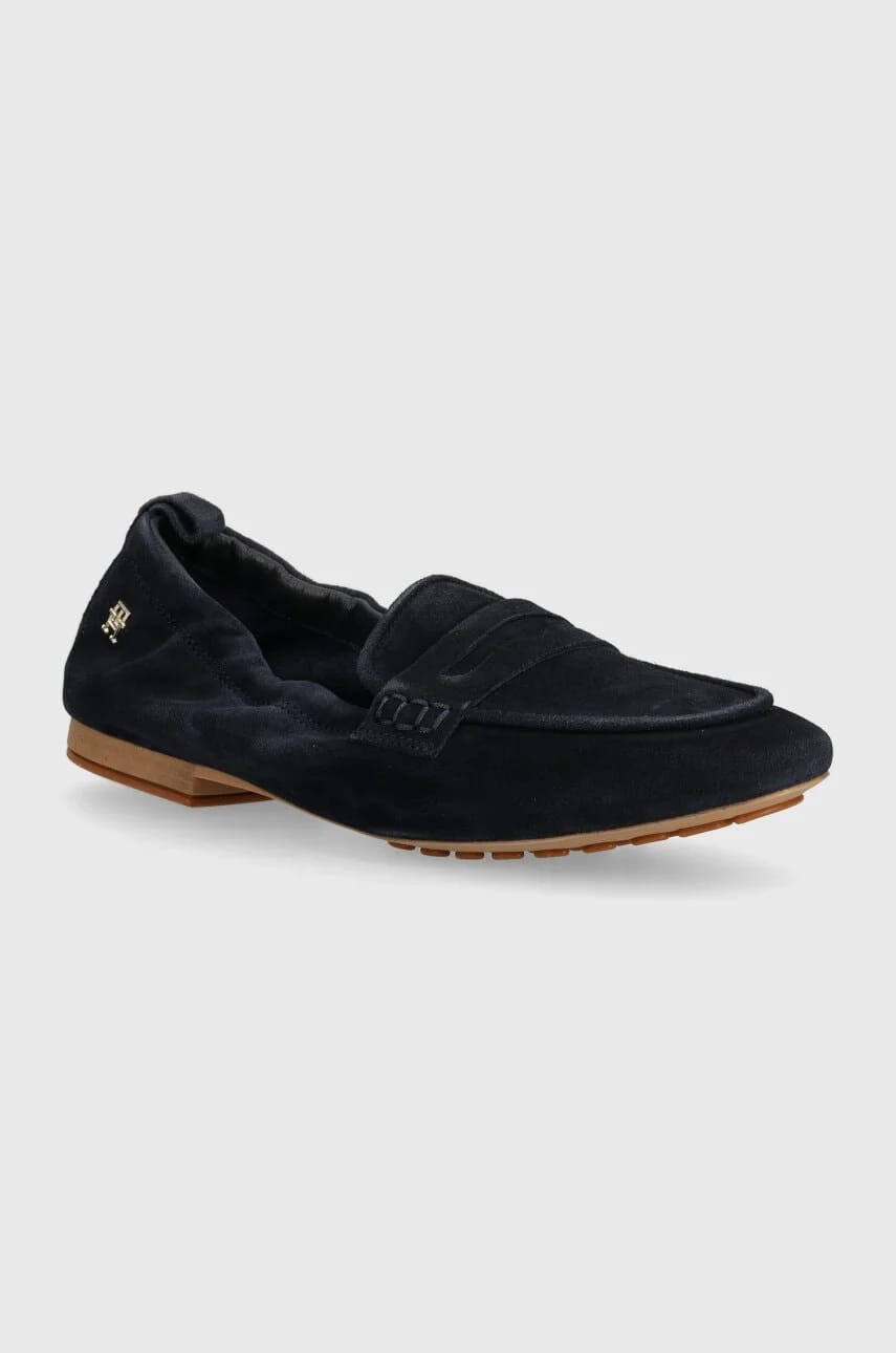 TH SUEDE MOCCASIN замшевые мокасины
