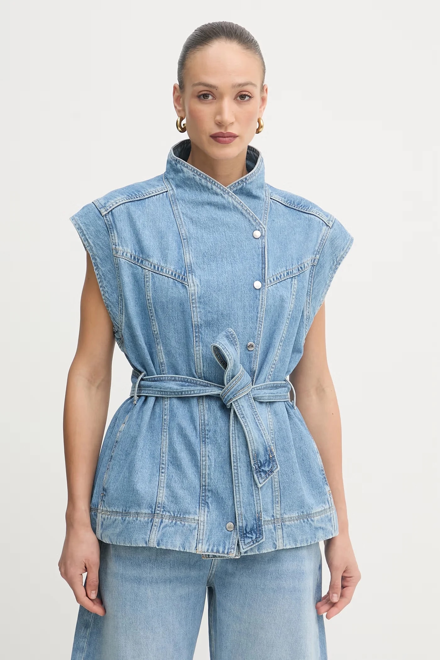 Женский джинсовый жилет C VEST