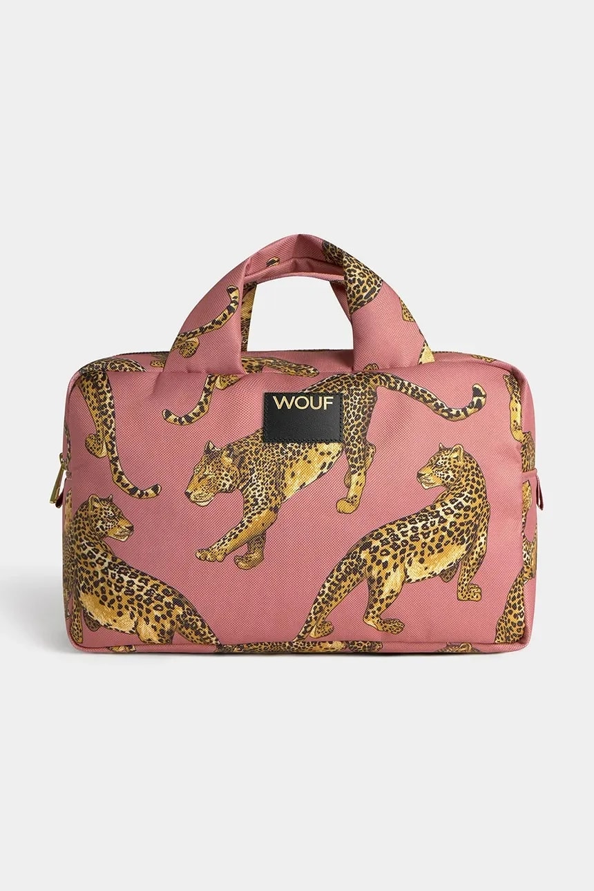 Дорожная косметичка Blush Leopard 29 x 18 x 13 см