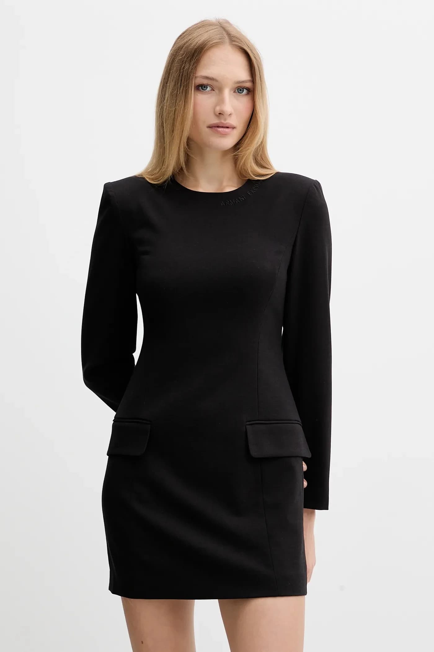 Платье из смесовой шерсти