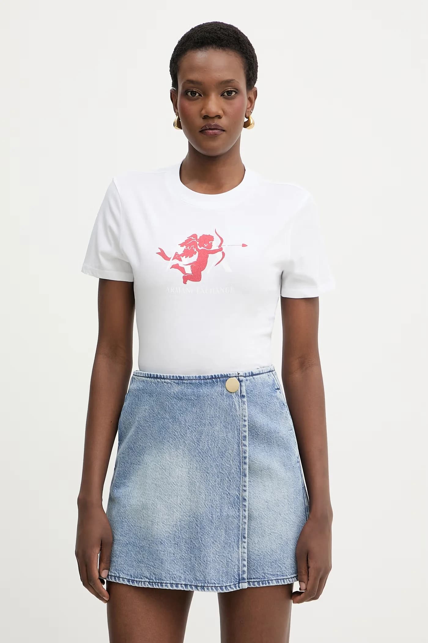 Женская хлопковая футболка