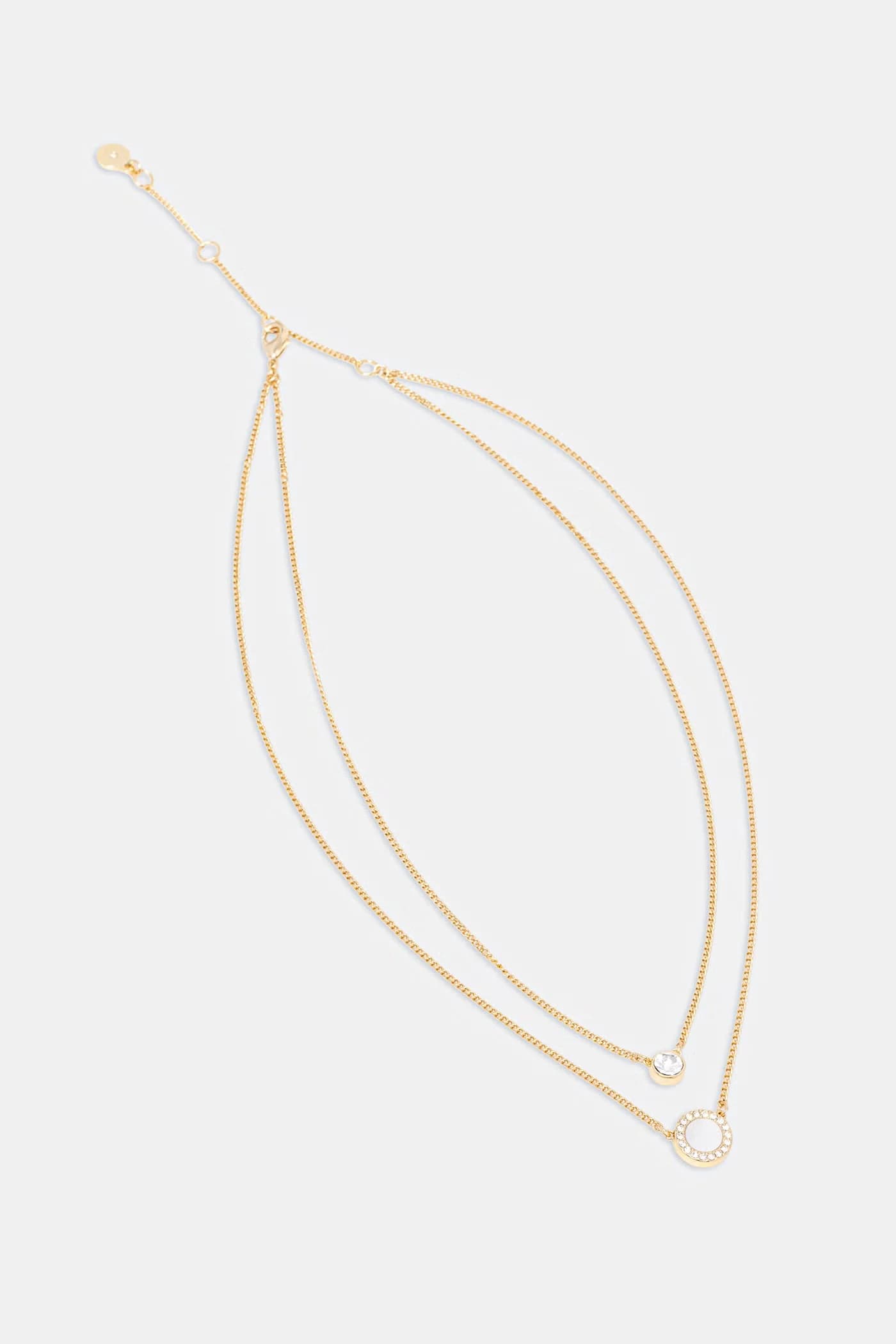 Женское металлическое колье