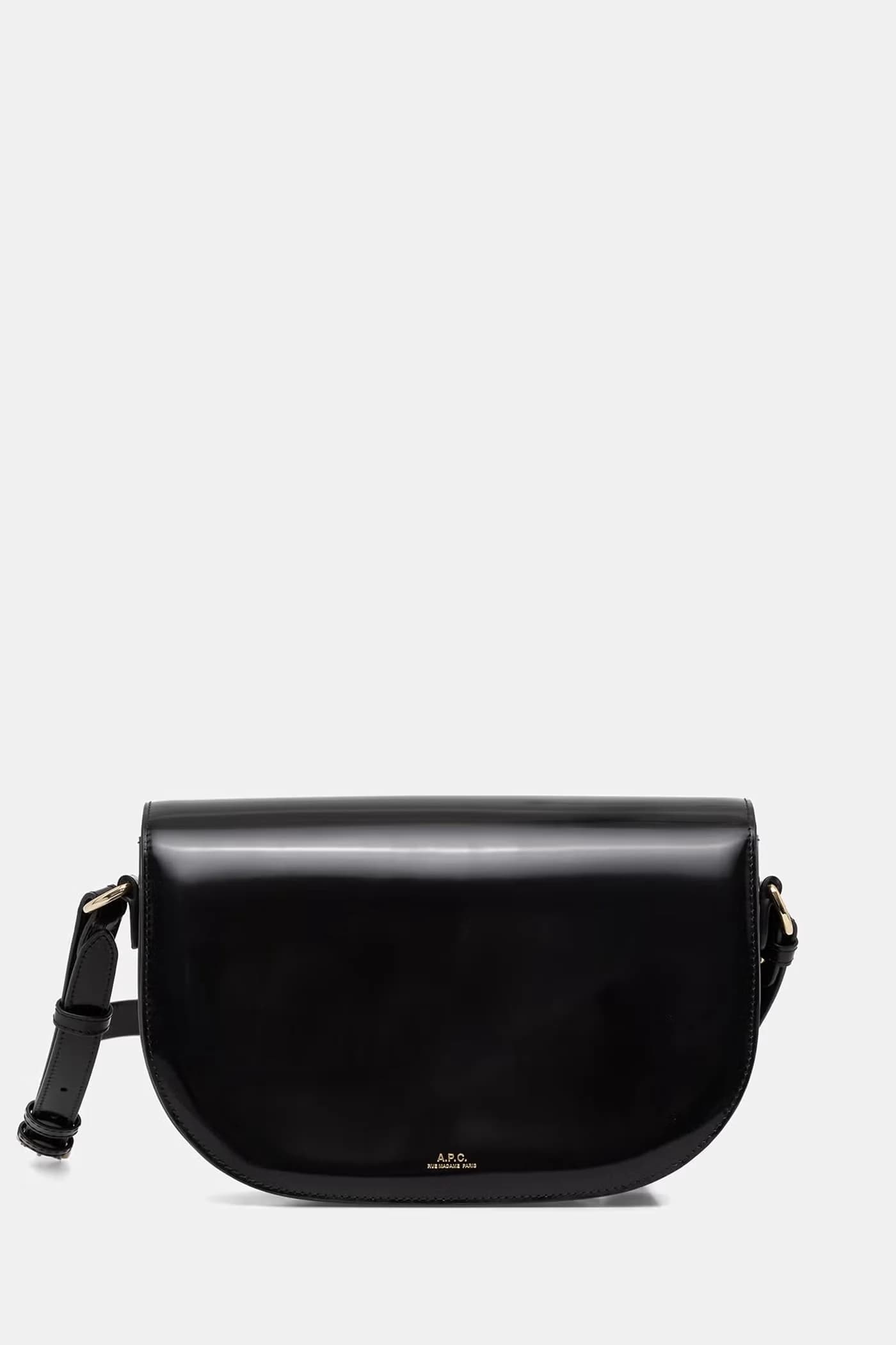 Женская кожаная сумка-багет LE B-SIDE