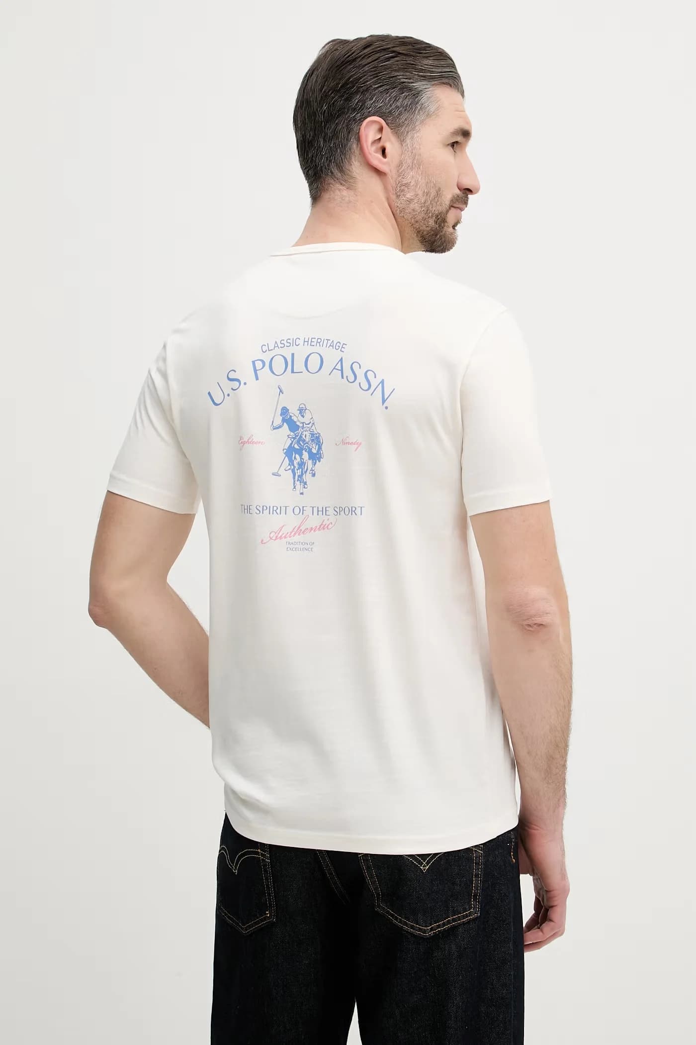 Мужская футболка SPIRIT OF SPORT BACK GRAPHIC из хлопка