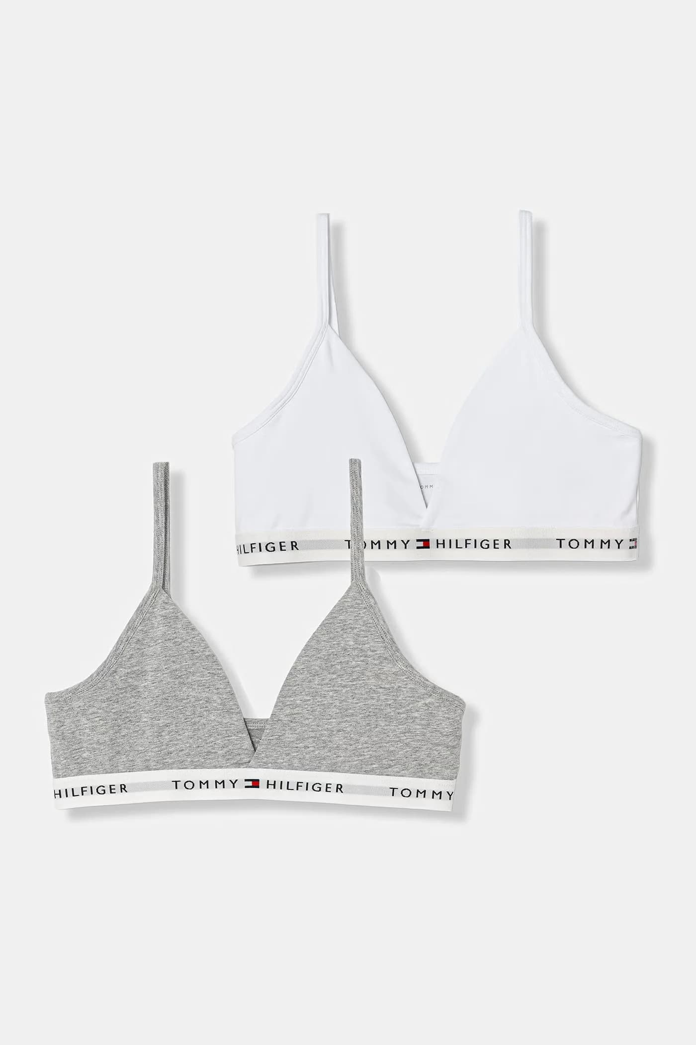 Детский хлопковый бюстгальтер с эластаном, 2 шт.