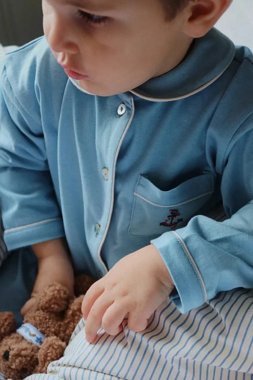 Детская хлопковая пижама PIO SET GOTS