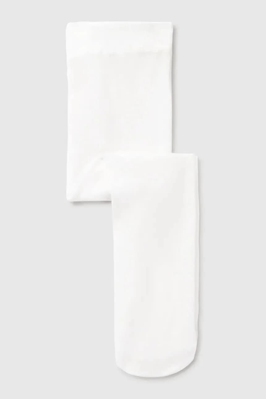 Детские колготки белые для девочек