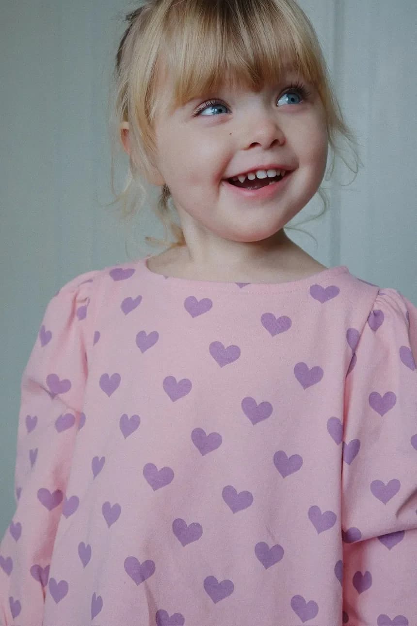 Детская хлопковая блузка DREY SLIT BLOUSE GOTS