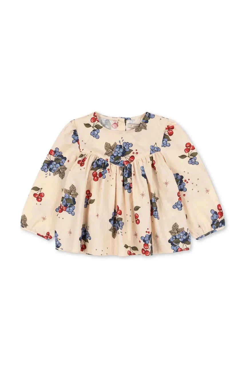 Детская хлопковая блузка AVI LS BLOUSE GOTS