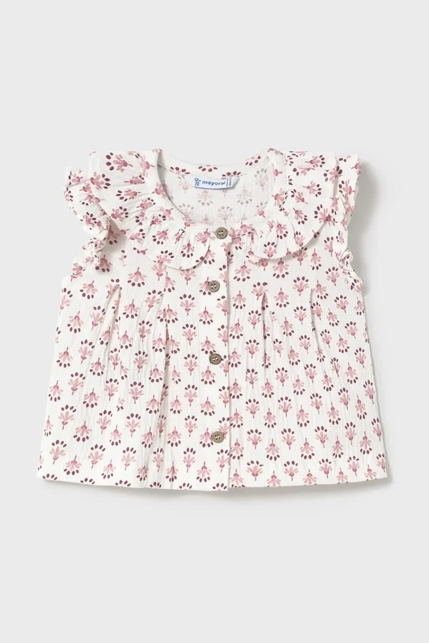 Детская хлопковая блузка