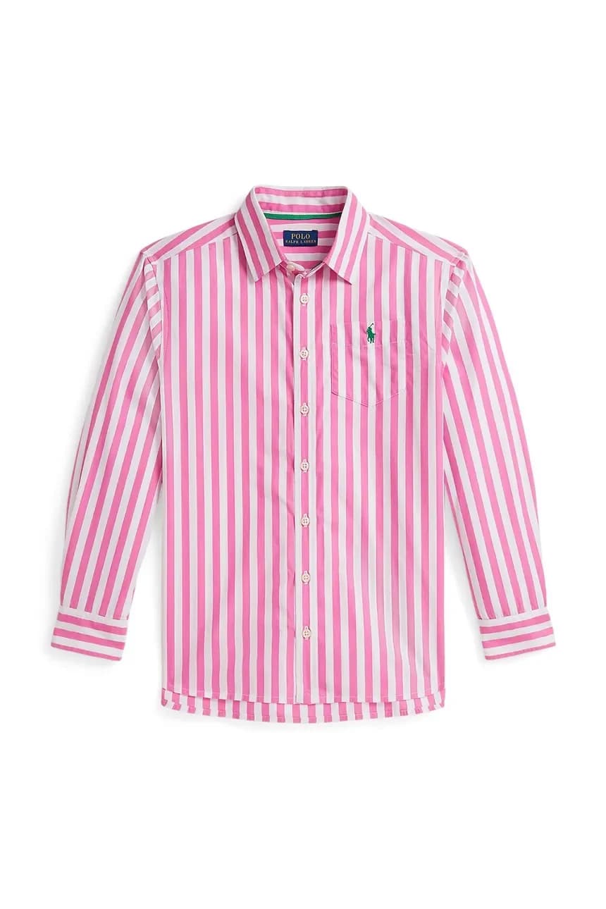 Детская хлопковая рубашка