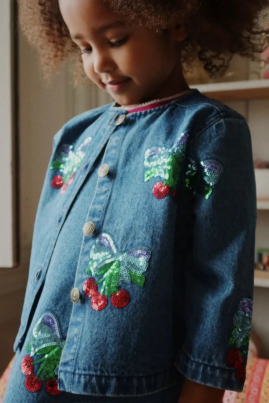 MAGOT DENIM JACKET GOTS детская хлопковая куртка