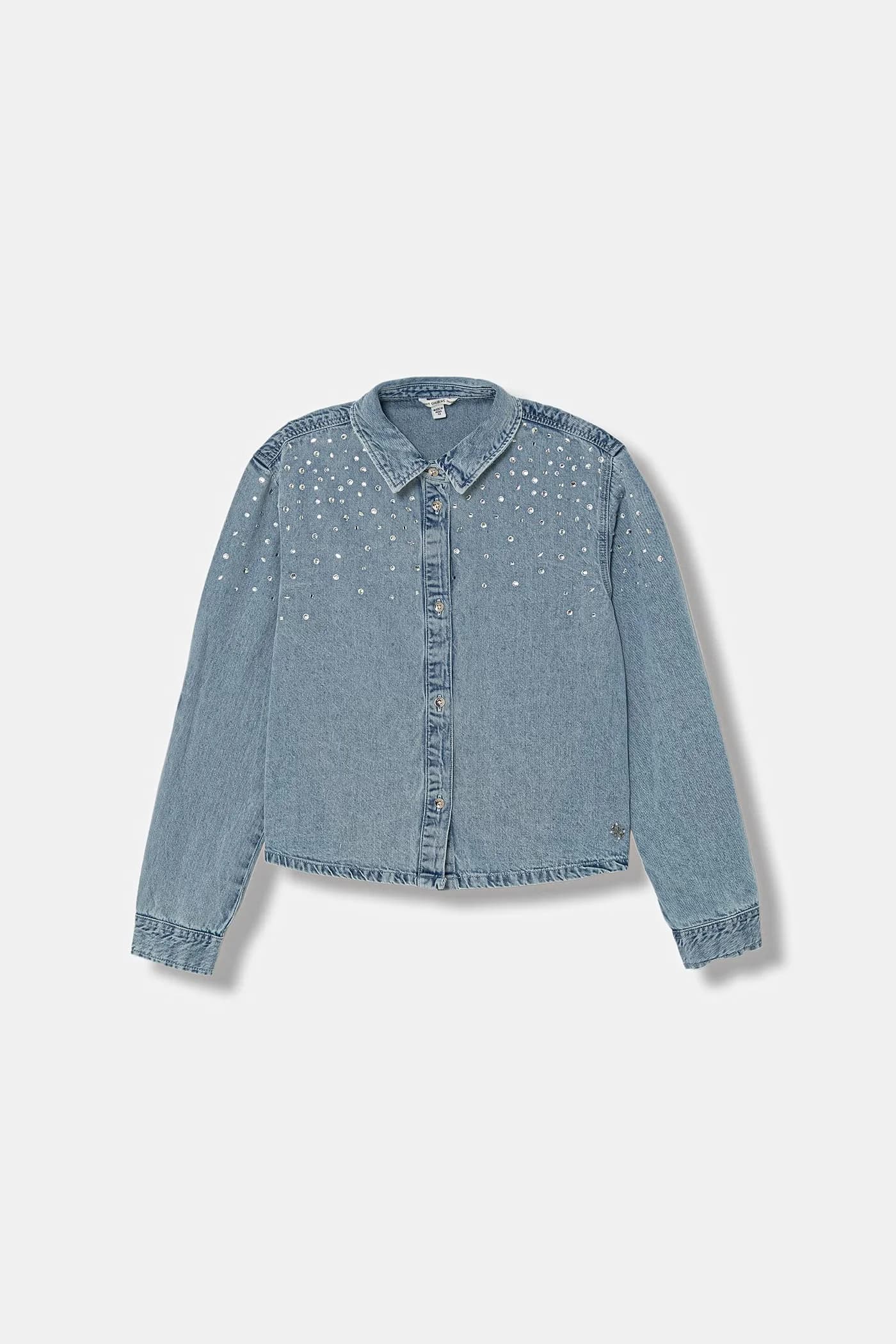 Детская джинсовая рубашка