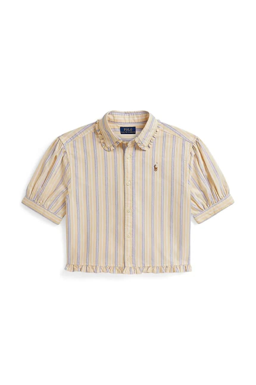 Детская хлопковая рубашка