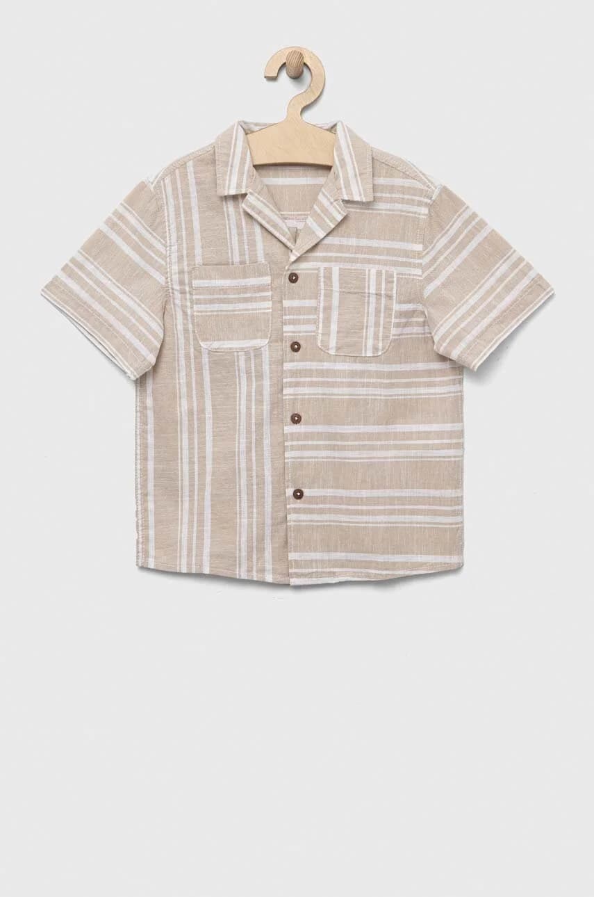 Детская хлопковая рубашка