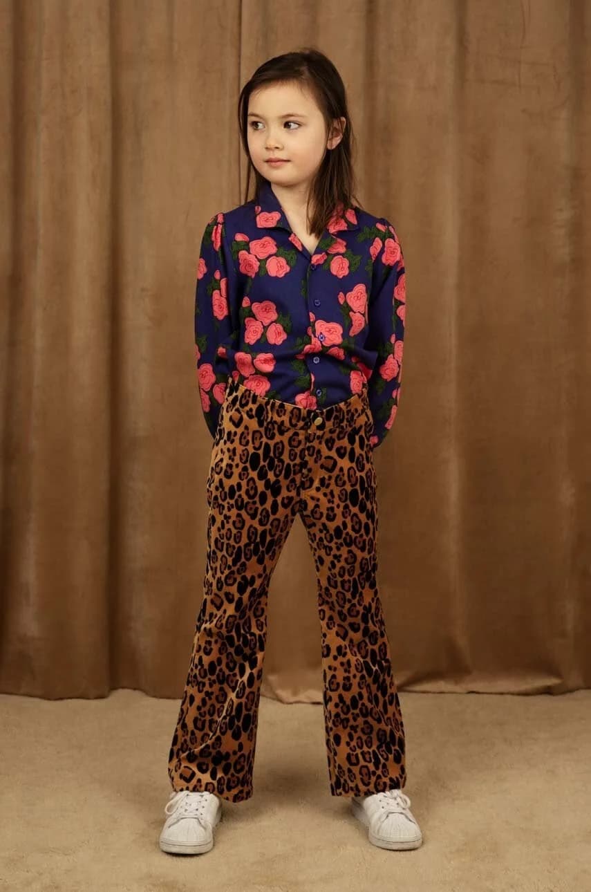 Детская хлопковая рубашка