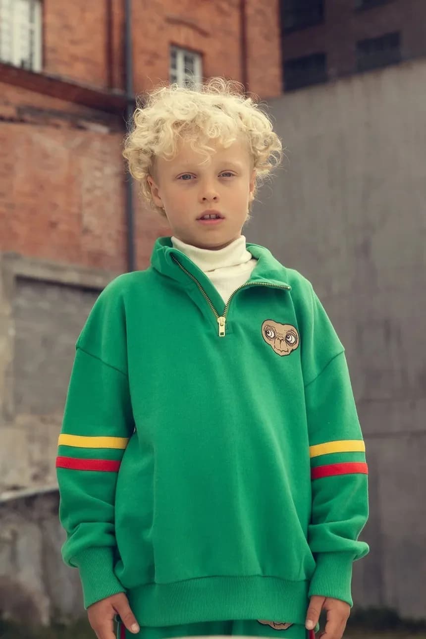 Детская хлопковая толстовка E.T.