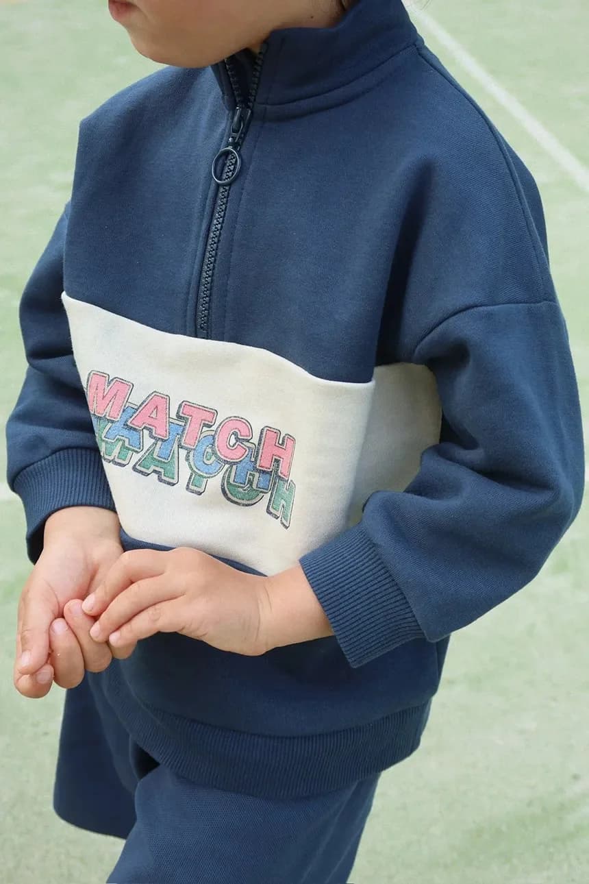 Детская толстовка LOU HALF ZIP SWEAT OCS