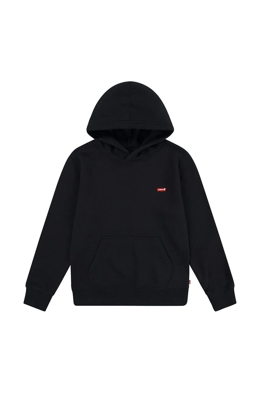 Детская толстовка MINI BATWING HOODIE черная для мальчиков