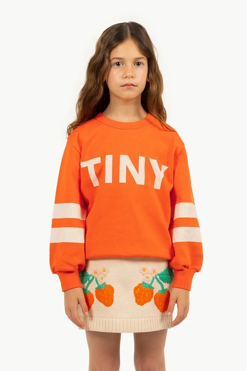 Детская толстовка из хлопка STRIPES LOGO SEATSHIRT