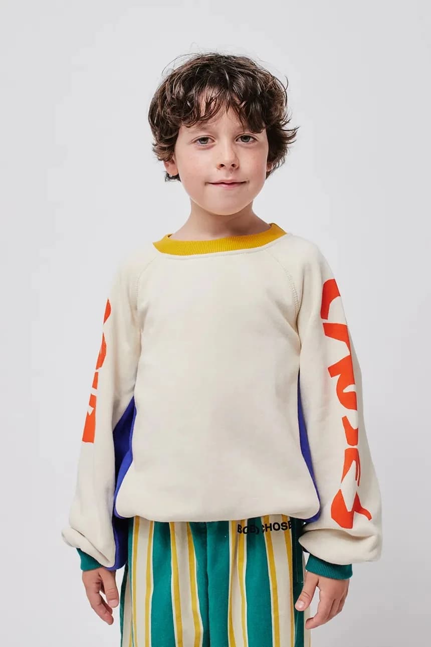 Детская хлопковая толстовка