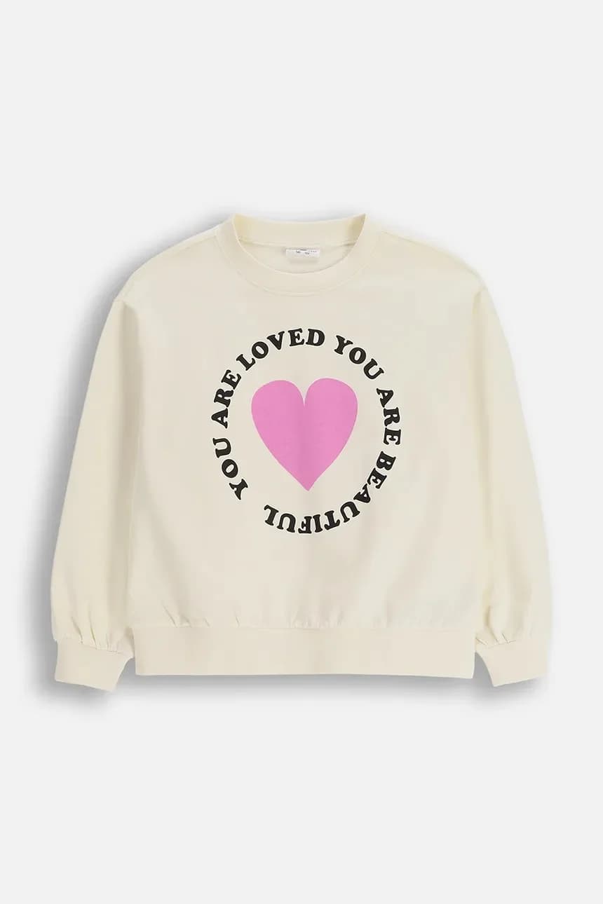 Детская хлопковая толстовка