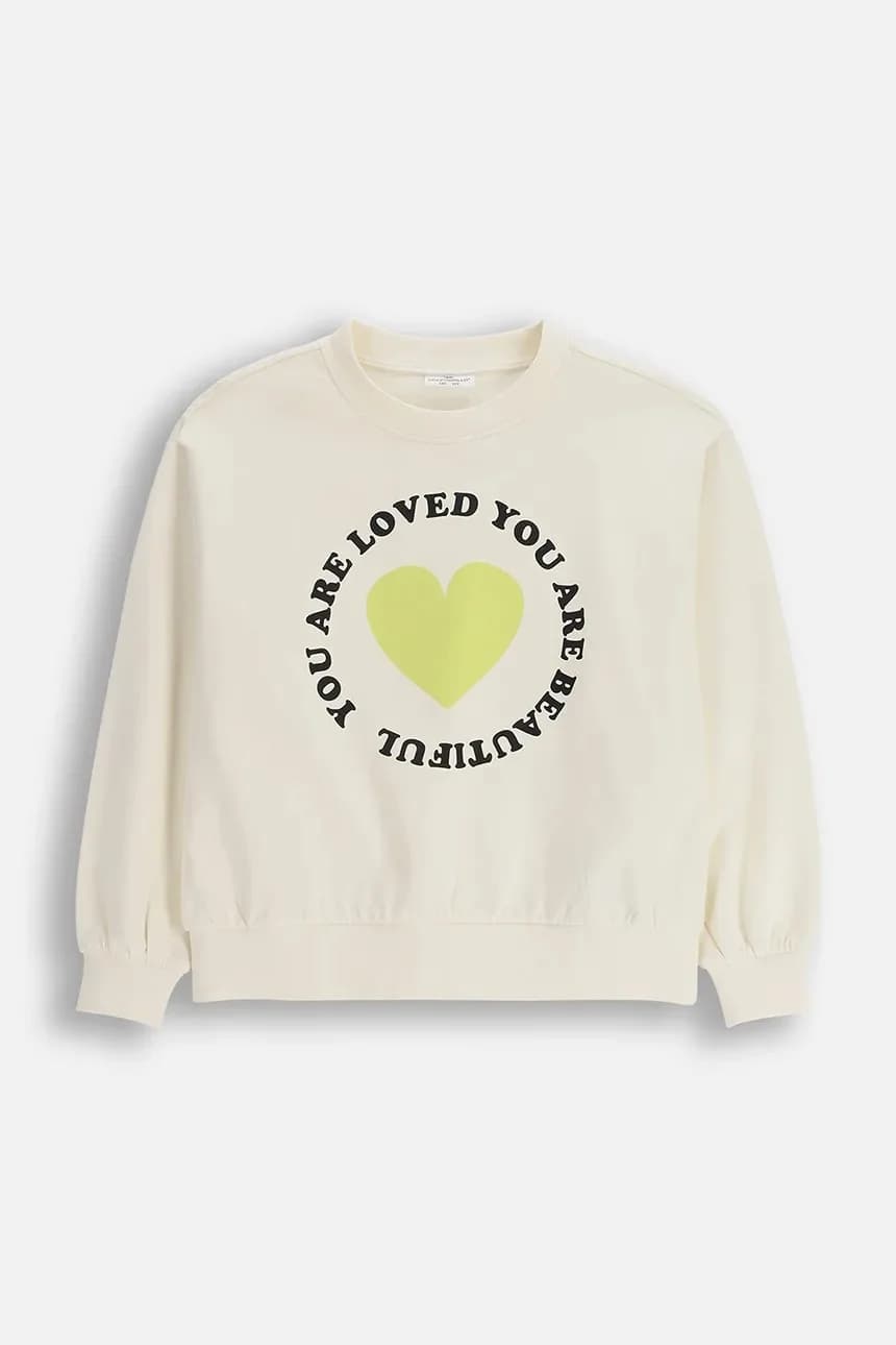 Детская хлопковая толстовка