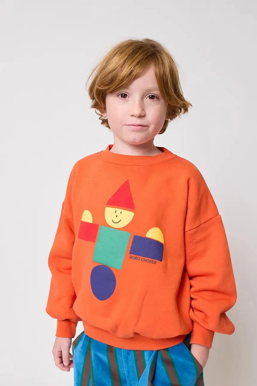 Детская хлопковая толстовка Wooden Toy