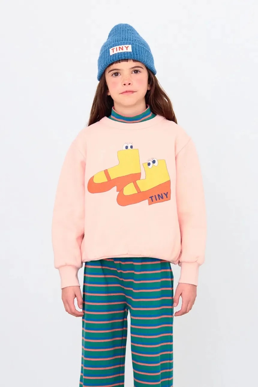 Детская толстовка из хлопка WALK GRAPHIC SWEATSHIRT