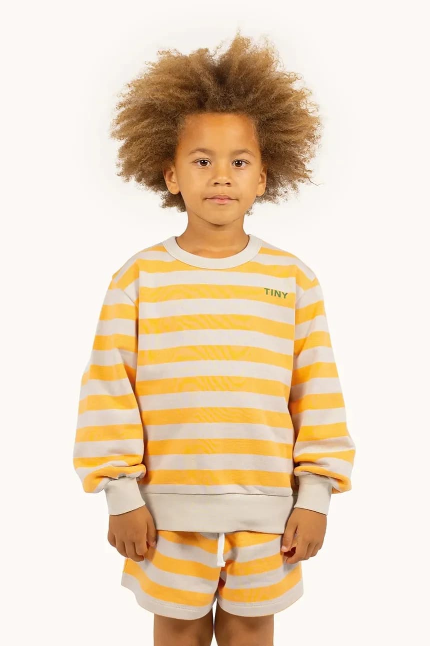 Детская толстовка из хлопка STRIPES SEATSHIRT
