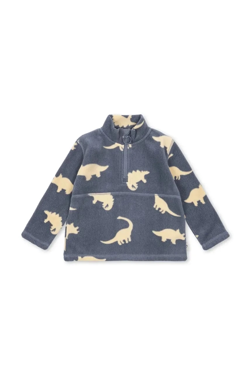 TAVI FLEECE SEATSHIRT GRS детская толстовка синяя для мальчиков
