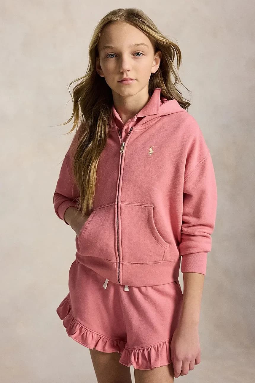 Детская хлопковая толстовка с капюшоном