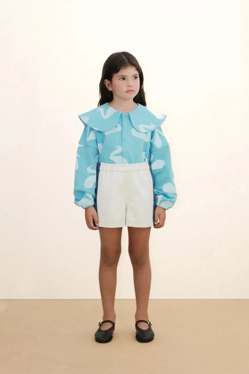 Детская толстовка из хлопка BIG SWANS SWEATSHIRT