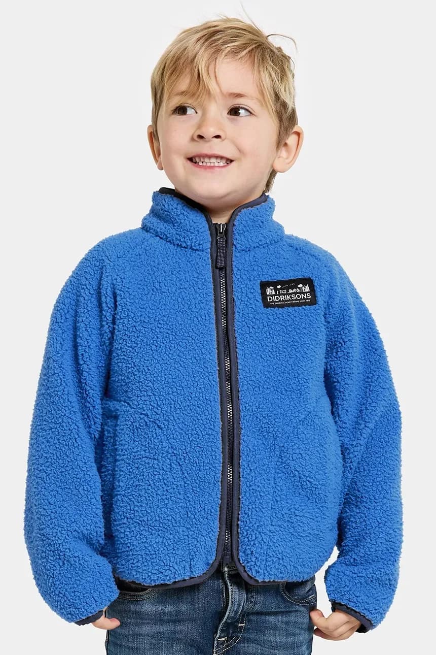 Детская флисовая толстовка GIBBS KIDS FULLZIP