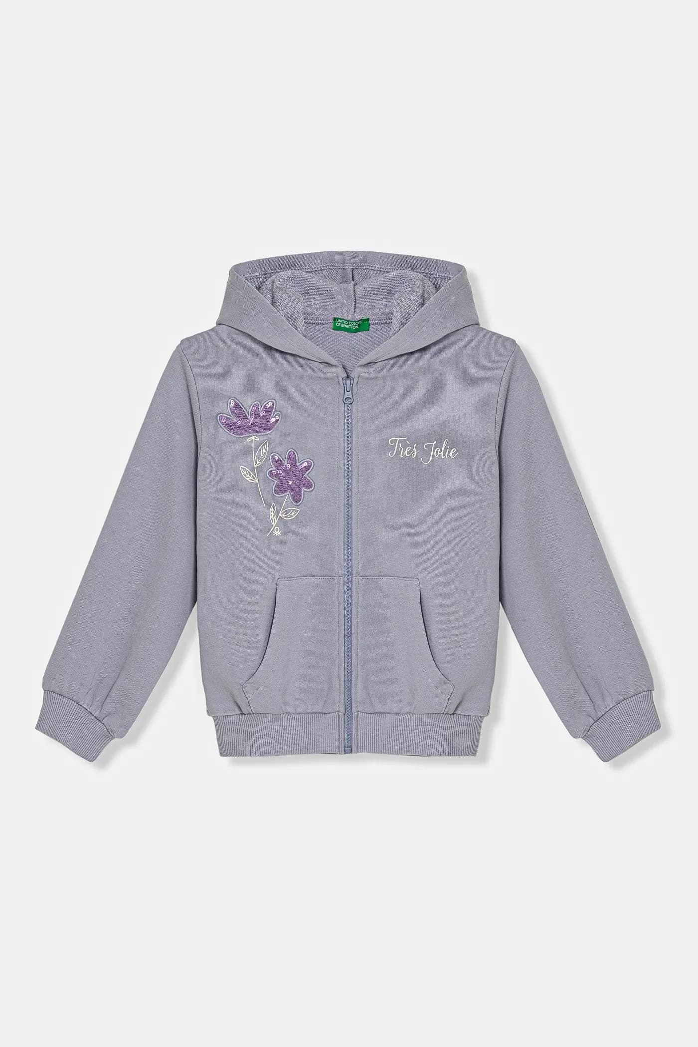 Детская хлопковая толстовка