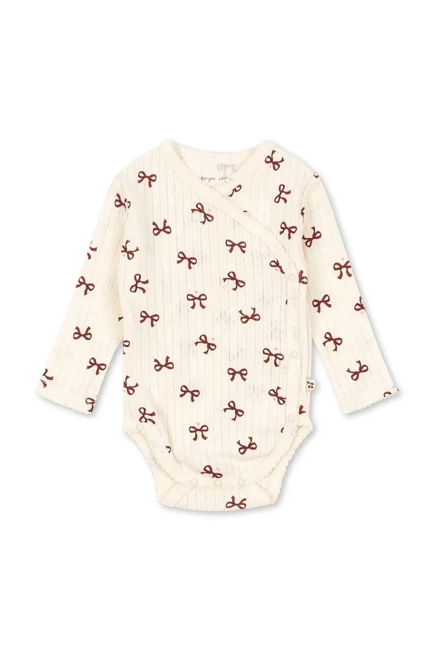 Хлопковое детское боди MINNIE NEWBORN BODY GOTS