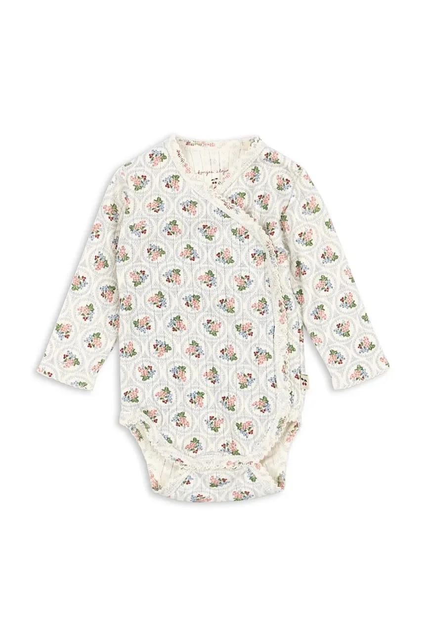 Хлопковое детское боди MINNIE NEWBORN BODY GOTS
