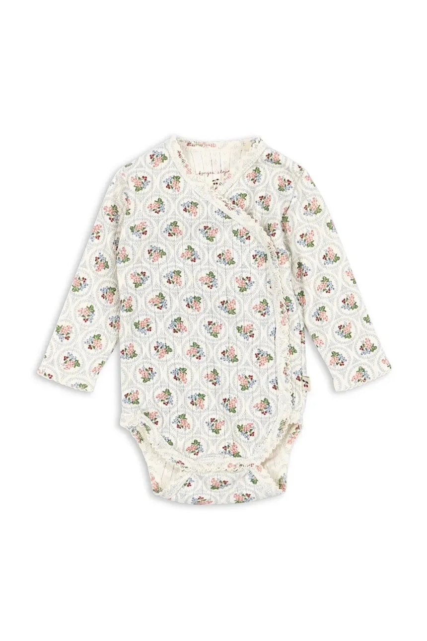 Хлопковое детское боди MINNIE NEWBORN BODY GOTS