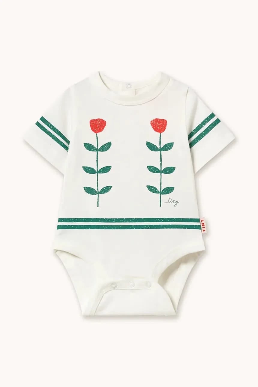 Хлопковое детское боди RED ROSES GRAPHIC BODY