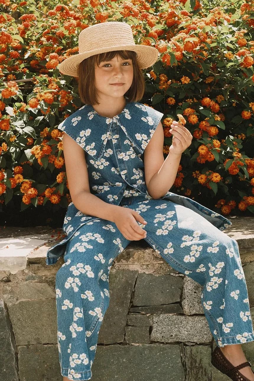 BLOSSOMS DENIM JEANS детские джинсы